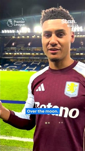 Ollie Watkins REACTS to his double against Chelsea ⚽️⚽️ #PremierLeague #AstonVilla