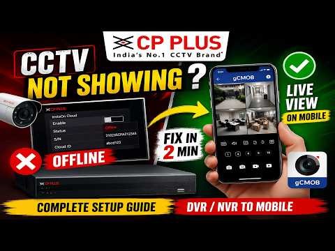CP Plus CCTV Mobile Setup | View Cameras on Phone (Step-by-Step)