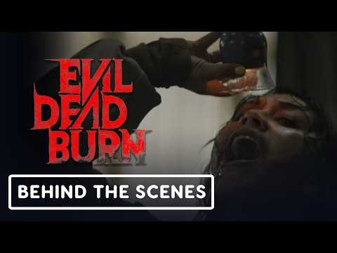 Evil Dead Burn - Official Behind The Scenes Exclusive (2026) Souheila Yacoub, Hunter Doohan