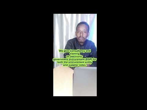 Electronic government procurement (eGP)