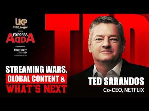 Netflix Co-CEO Ted Sarandos on IPL, Dhurandhar, Safed Sagar & Much More | Express Adda