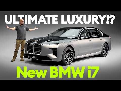 New BMW i7 first look – Rolls-Royce levels of luxury?
