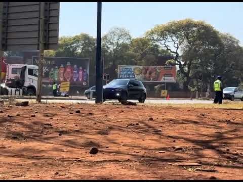 Zimbabwe President motorcade zim1 Convoy