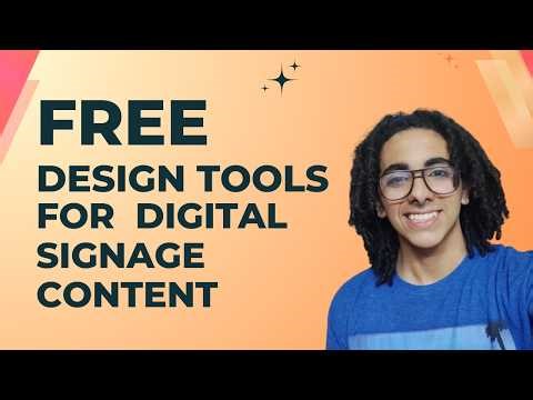 Best Free Design Tools for Creating Digital Signage Content