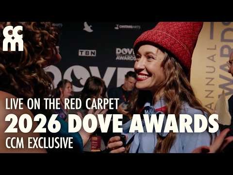 Christian Artists on the Red Carpet at the 2026 Dove Awards | CCM Magazine