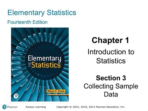 Introduction to Statistics - Collecting Sample Data