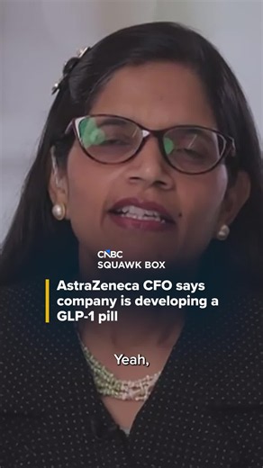 AstraZeneca CFO says company is developing a GLP-1 pill
