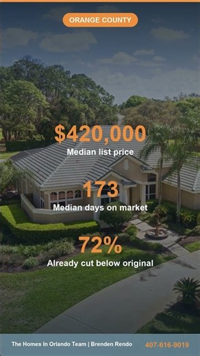 2,738 Orange County FL Homes Sitting 90+ Days | October 2026 Market Update