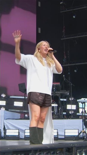 A very fond memory 🥹 Black Prada Dress at @bbcradio1 Big Weekend x