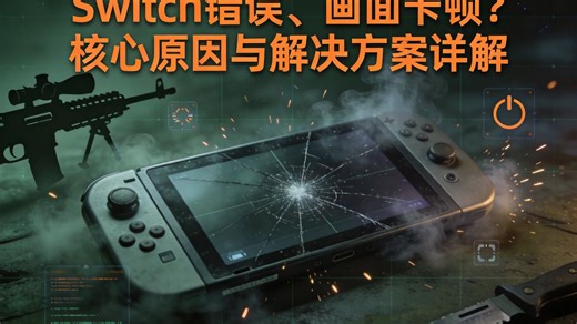 Switch错误、画面卡顿？核心原因与解决方案详解