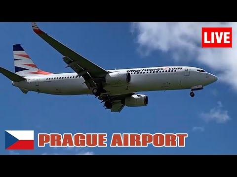🔴🇨🇿Prague Airport Plane Spotting LIVE ✈️| 프라하 공항 라이브 방송 | 布拉格机场直播 ｜プラハ空港ライブ