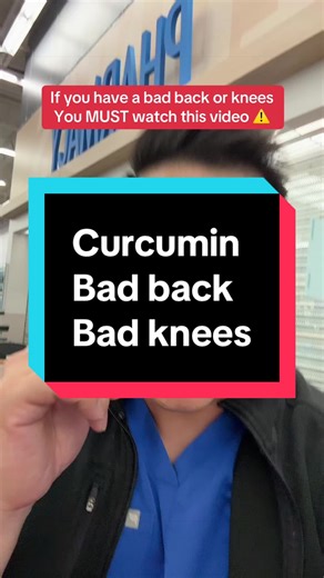 Curcumin for Back & Knee Pain: A Pharmacist's Guide