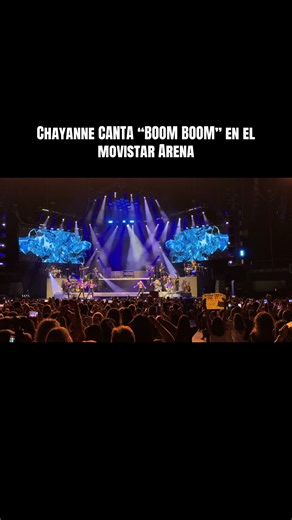 Chayanne canta “Boom Boom” en el Movistar Arena — presentación en vivo