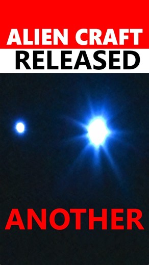 UFO released another UFO - then it vanished #alien #horror