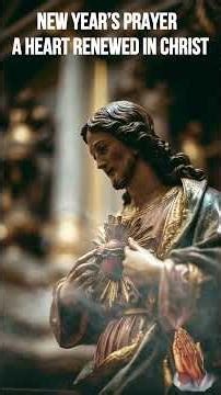 🕊️✨ New Year’s Prayer: A Heart Renewed in Christ | Christian Hope & New Beginnings 🙏🌟