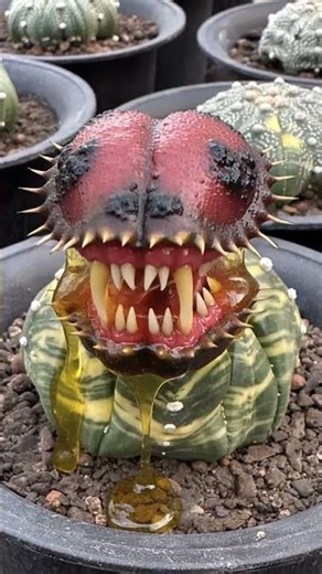 Astrophytum asterias alien AI Art｜#cactus #succulent｜SprezeLand