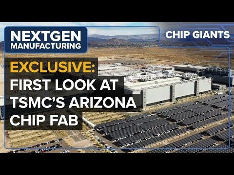 Inside TSMC USA Chip Factory — Future of Tech Manufacturing”