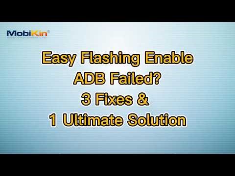 Easy Flashing Enable ADB Failed? 3 Fixes & 1 Ultimate Solution