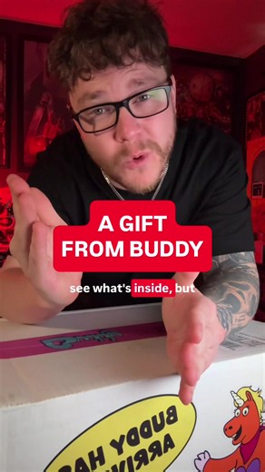 Thank you Buddy! BUDDY is in theaters August 28th #ItsBuddy #horrormovie #horror #horrormovies @Buddy The Unicorn