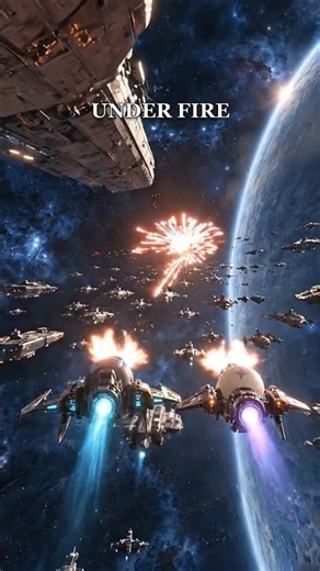 GPT & Gemini Under Fire in an Epic Space Battle | AI 3D Animation