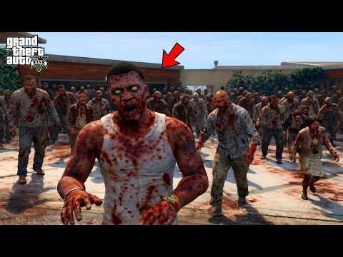 GTA 5 Franklin & Shinchan Escape the Biggest Zombie Apocalypse 😱🧟‍♂️