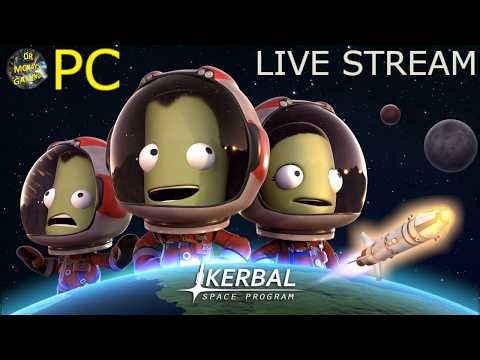 PC Kerbal Space Program !! Career Campaign !! Chilling and Chatting with viewers !!