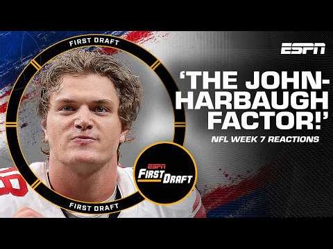 Mel Kiper & Field Yates' NFL Week 7 Recap! w/Greeny! | First Draft🏈