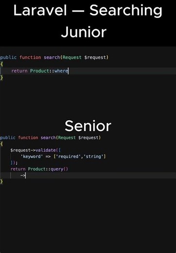 Stop Using LIKE Search in Laravel #shorts