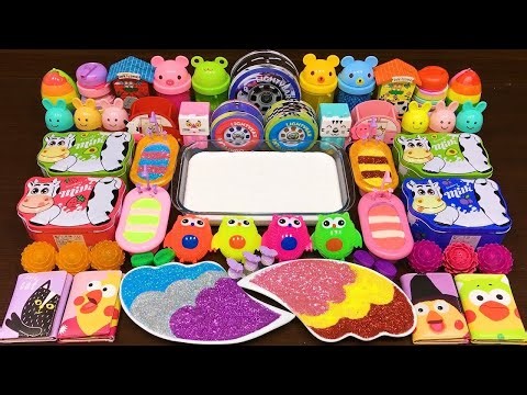 LIVE: Mixing Random Things Into Glossy Slime – Relaxing ASMR Slime Sounds #134