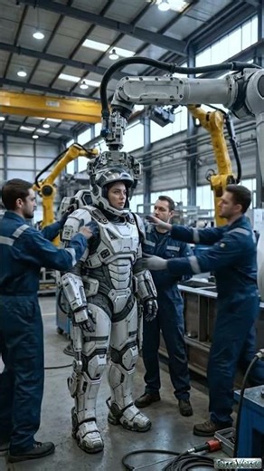 Exoskeleton Disengagement Test Next Gen Industrial Ecosuit