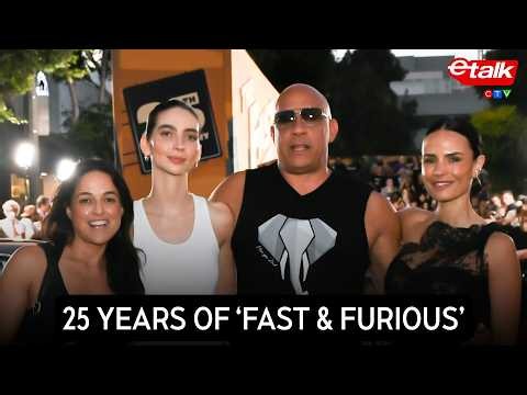 ‘Fast & Furious’ cast reunite for 25th anniversary