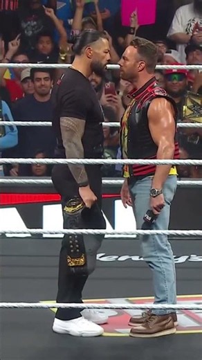 No acknowledgment will come from LA Knight ❌☝️#WWERaw
