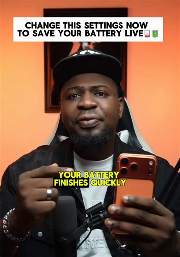 Iphone users, You need to change this settings right now to save your battery #iphonetricks #iphone #ios #ios16 #apple techtok brightchuksm capcut ai artificialintelligence tiktoknigeria africa Tech fyp foryou foryoupage