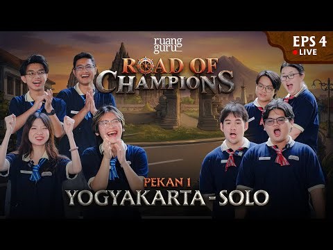 Road of Champions (ROC) Episode 4 | SOLO GAK KALAH MENYALA!