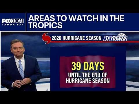Areas to watch in the tropics