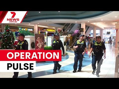 Crime crackdown: Staggering number of arrests in a shopping centre | 7NEWS
