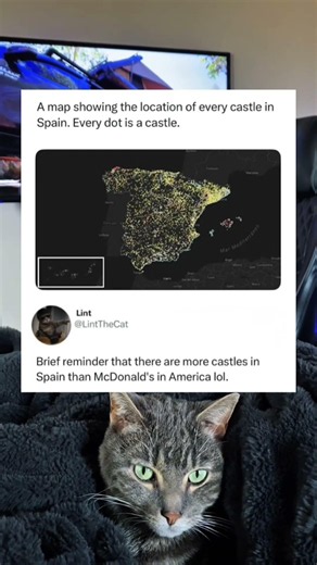 More Castles Than Fast Food? The Mind-Blowing Map Of Spain
