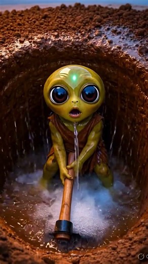 Poor Alien Was Denied Water… So He Did This 💧👽 #Shorts #PoorAlien #EmotionalStory