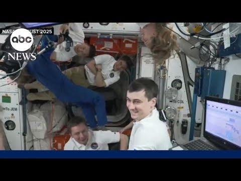 First-ever medical evacuation from International Space Station