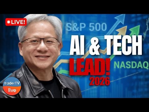 🚀 2026 Kicks Off Strong: Tech & AI Lead the Market Higher | LIVE Trading Jan 2