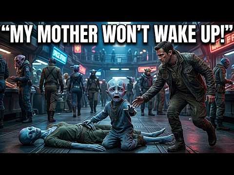 My Mother Won’t Wake Up! The Cry of an Alien Boy—Only One Human Came to Help | HFY Sci-Fi