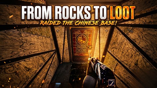 Epic wipe day solo raid: From rock to riches in Rust