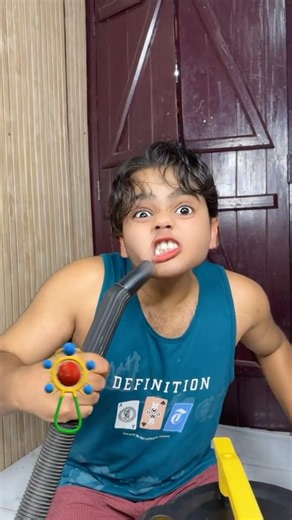 When kids Get Vacuum Cleaner ⚙️🥵#shorts #comedy #funny #olidavines
