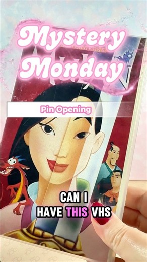 MYSTERY MONDAY: Can I Pull the Mulan VHS Pin?