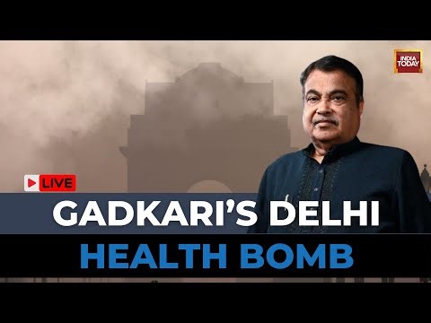 Delhi Air Pollution News LIVE: Nitin Gakdkari Drops Delhi 'Health' Bomb| Delhi Pollution Update LIVE