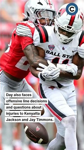 Ryan Day Has a Lot More to Sort Out This Bye Week Than Just Finding a New Starting QB