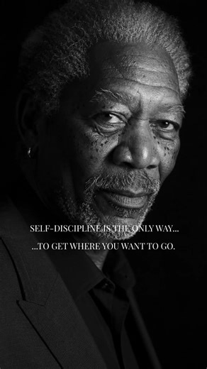 Success is Discipline ⏳ (Morgan Freeman)