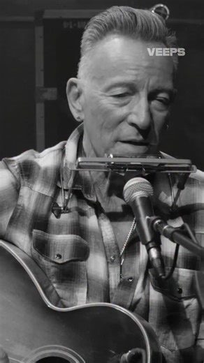 Where every lyric lingers. Bruce Springsteen brings Nebraska back to its roots in this intimate live performance. Now streaming on @Veeps. | Veeps