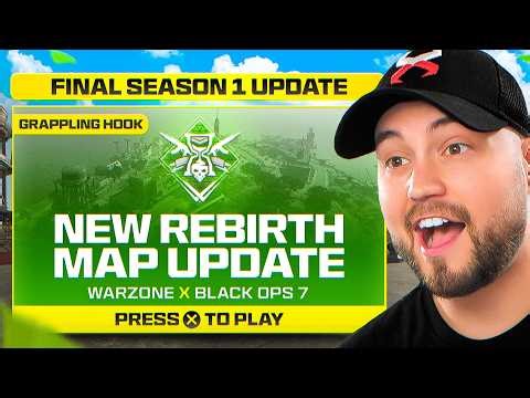 the NEW WARZONE REBIRTH ISLAND MAP UPDATE is LIVE! (Season 1)