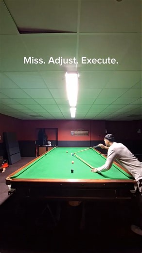 Miss → Adjust → Pot | Snooker Coaching Insight